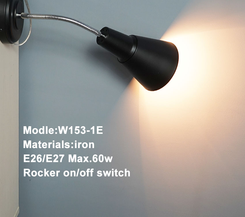 360 Degree Swing Wratought Murus ferreus Lamp: nova optio accendit quae modum et munus componit