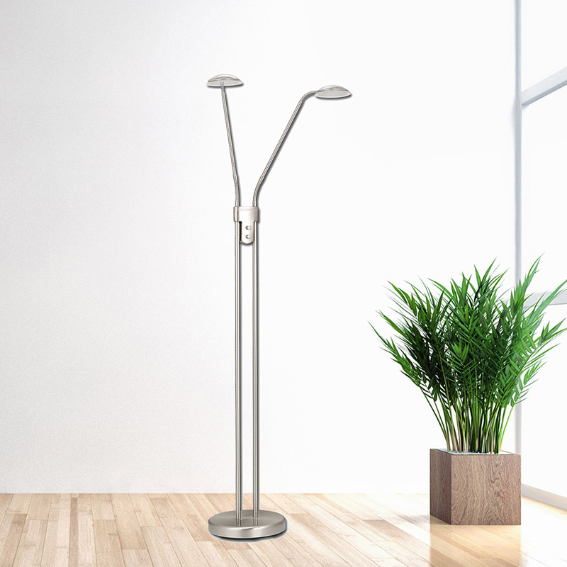 Duplex Caput Ring Floor Lamp