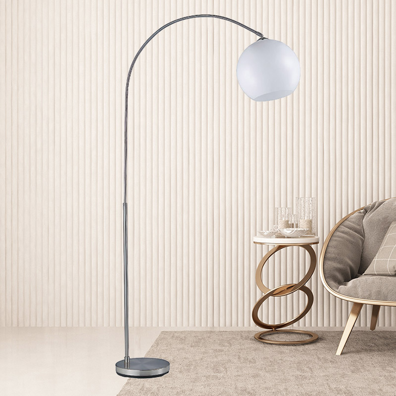 Halogen Bulbs Arc Floor Lamp