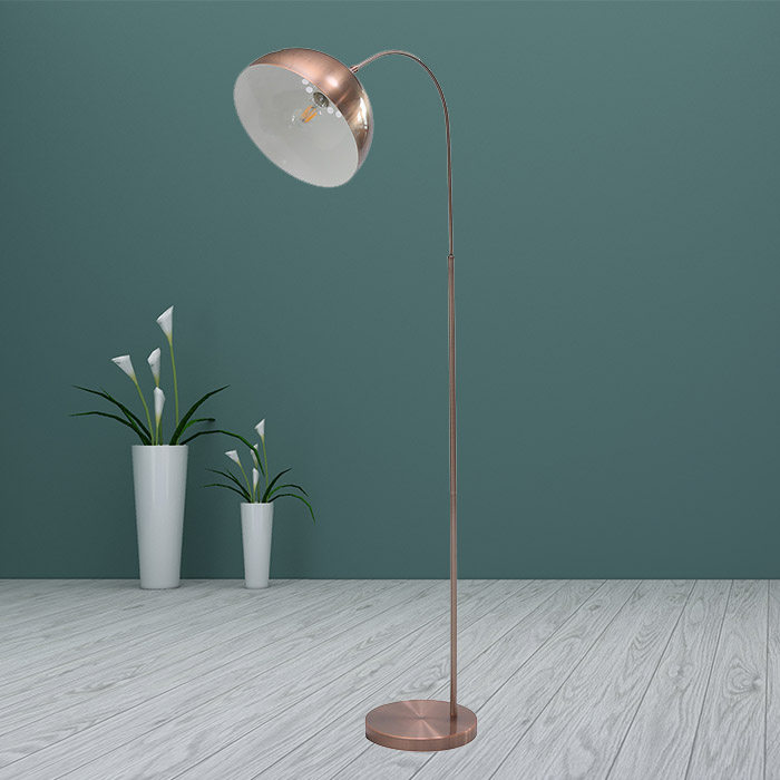 Novum Moderni Restaurant Arc Floor Lamp