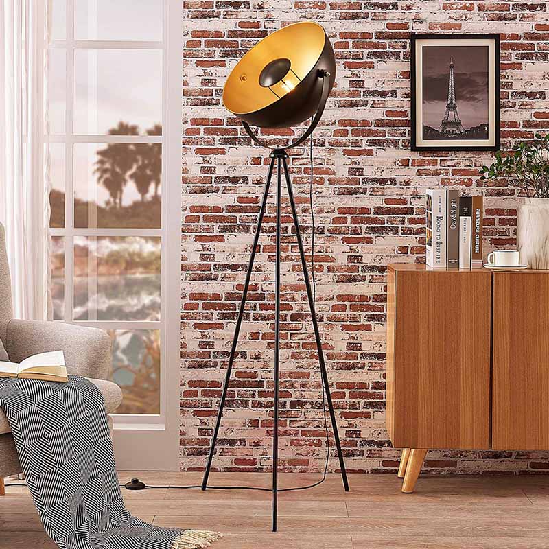 Semicirculus Modern Tripode Star Floor Lamp